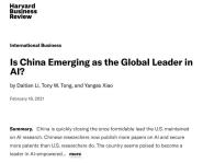 ѧԺ¹ŶڡHarvard Business Review׫ й˹ܷչս