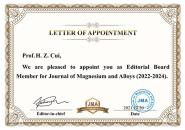 йڵѡڿJournal of Magnesium and Alloysί