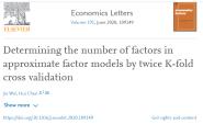 Economics LettersѧԺκܲʿоɹ