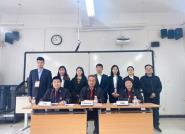 我校代表队参加第14届中国大陆地区红十字国际人道法模拟法庭竞赛