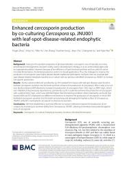 ﹤ѧԺMicrobial Cell Factoriesڿѧ