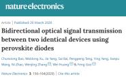 ҵѧάԺʿŶNature ElectronicsȻ?ѧıѿشչ