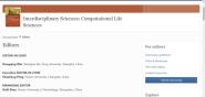 ɿƴѧԺSCIڿInterdisciplinary Sciences: Computational Life Scienceί