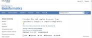 ɿƴڡBriefings in BioinformaticsϷ״RNA뼲