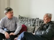 校领导春节前走访慰问离退休老同志