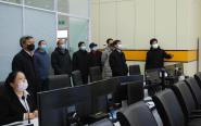 校领导深入保卫处等职能部门检查防控工作
