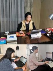 离校不停学,中传师生在行动