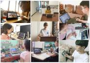 中国传媒大学师生收看“百日冲刺”行动启动仪式直播