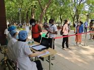 中国传媒大学有序完成核酸检测工作