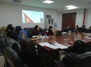 基建管理处组织观看有关文献记录影视作品