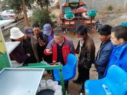 贵州大学机械工程学院农机系支部党员以实际行动助力威宁“三白”蔬菜生产机械化