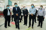 省委常委、常务副省长李再勇一行来校调研