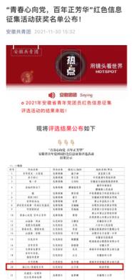 ѧԺ2021갲ʡɫϢѡٻһȽ